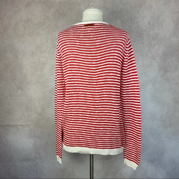 Trovata Birds Of Paradis Stripe Crewneck Sweater - Picture 8 of 11